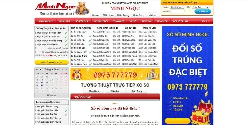 trực tiếp xổ số 3 miền